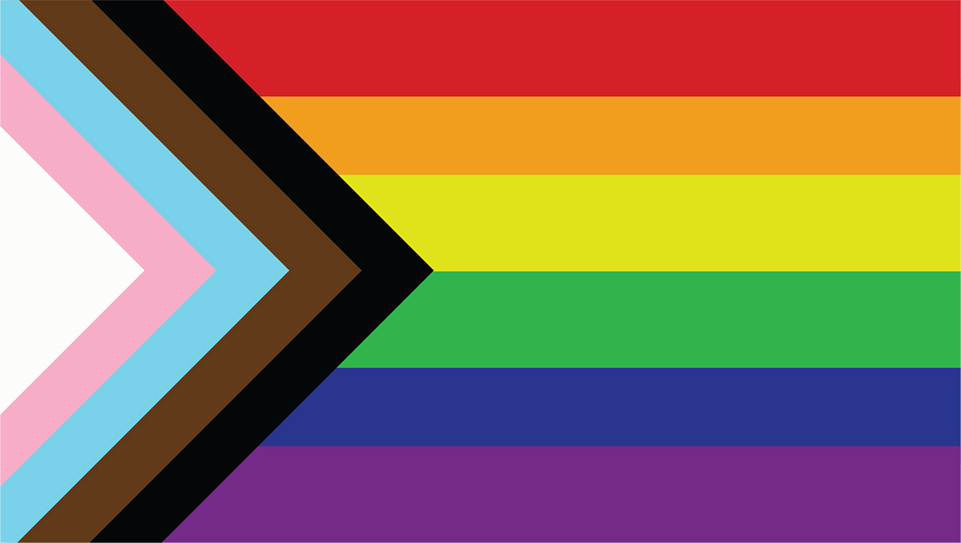 LGBTQIA Plus and Trans Flag